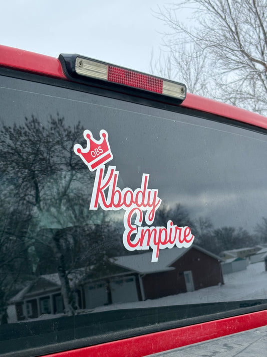 KBODY EMPIRE DECAL