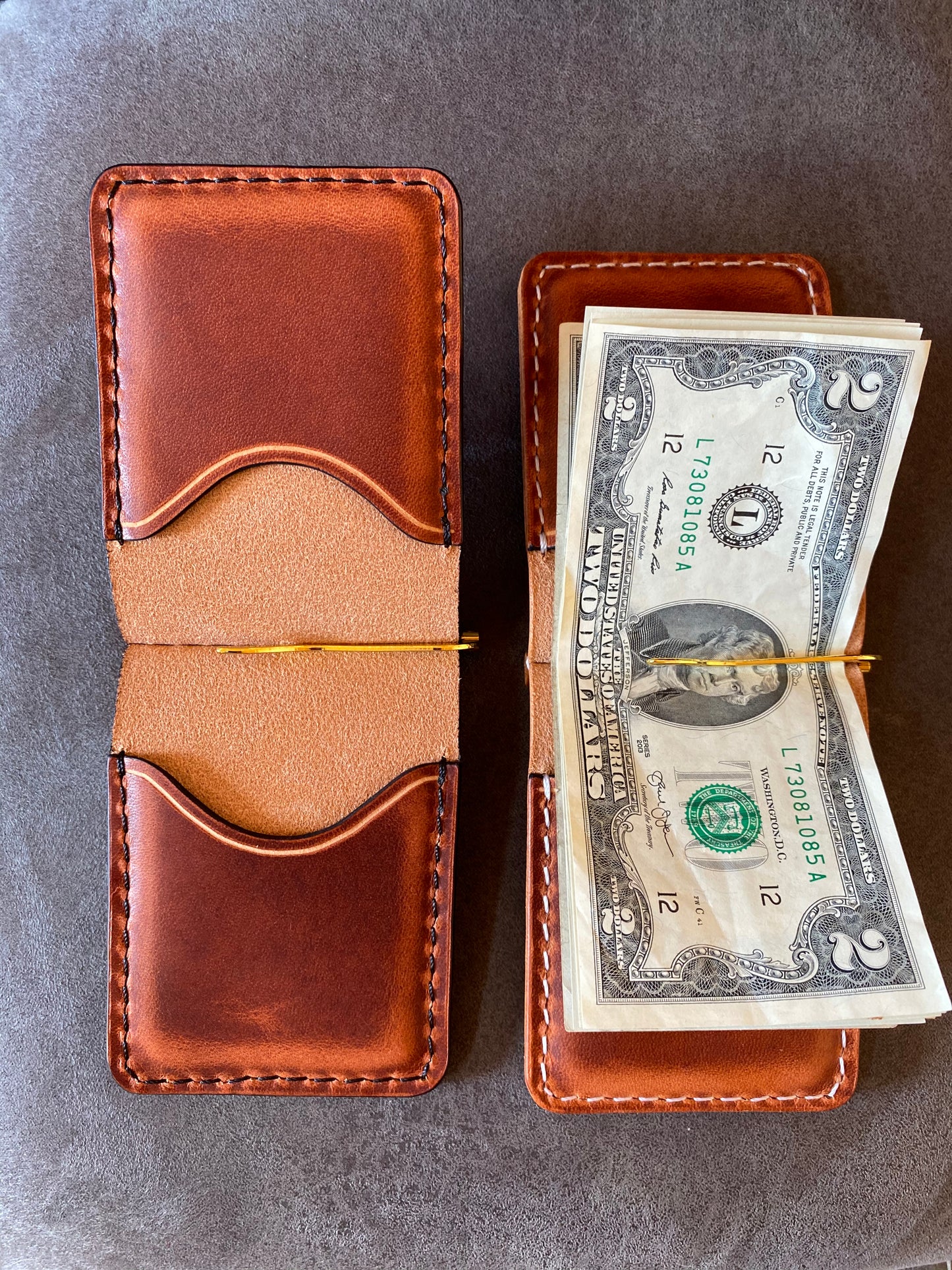 Traveler #24 Money Clip Wallet